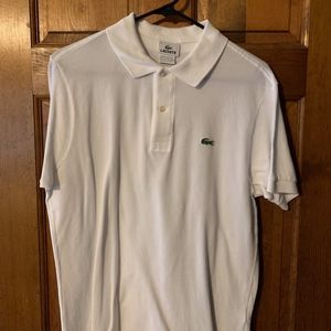 Lacoste Classic Piqué Polo, L.12.12 - White